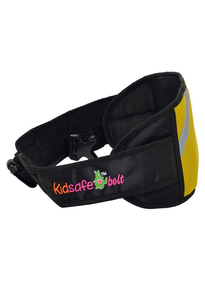 Kid Safe Belt - Two Wheeler Child Belt - World'S 1St, Trusted & Leading (Sport Yellow)