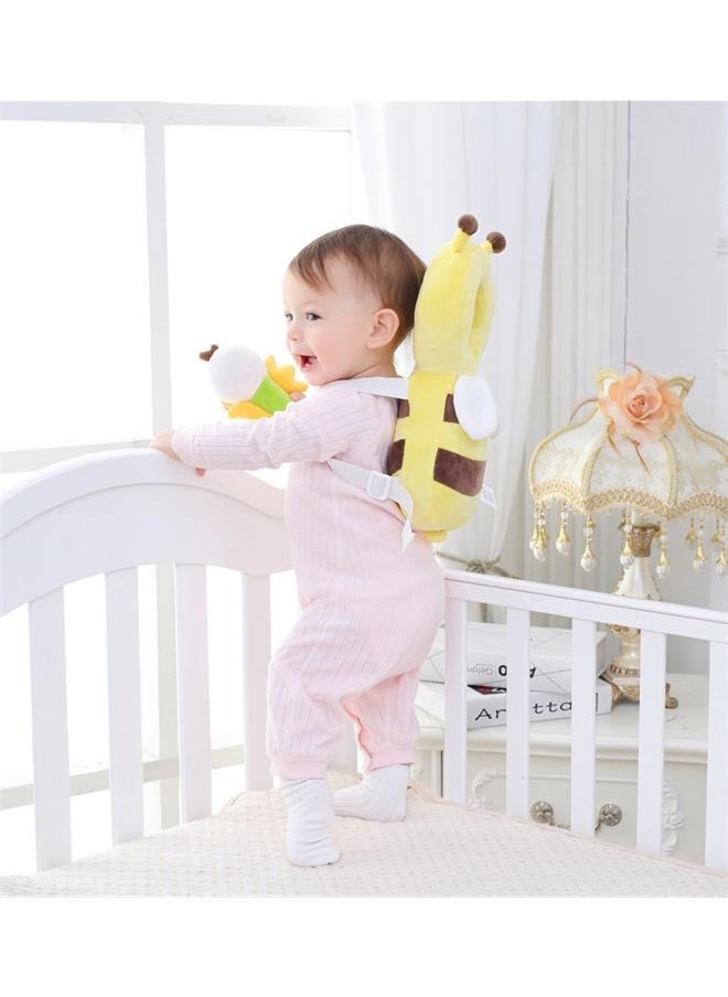 Head Protector, Baby Head Protector Backpack, Head Protection Back Pack for BAB, Mush Plush Head Protection Backpack, Head Protector for Baby Walking, Baby Fall Back Head Protector