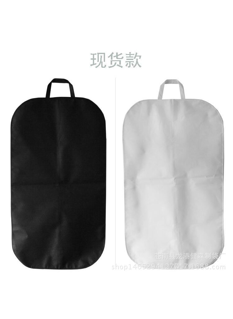 Thick Suit Cover Dustproof Non-woven Bag in Stock Spot white 60*85