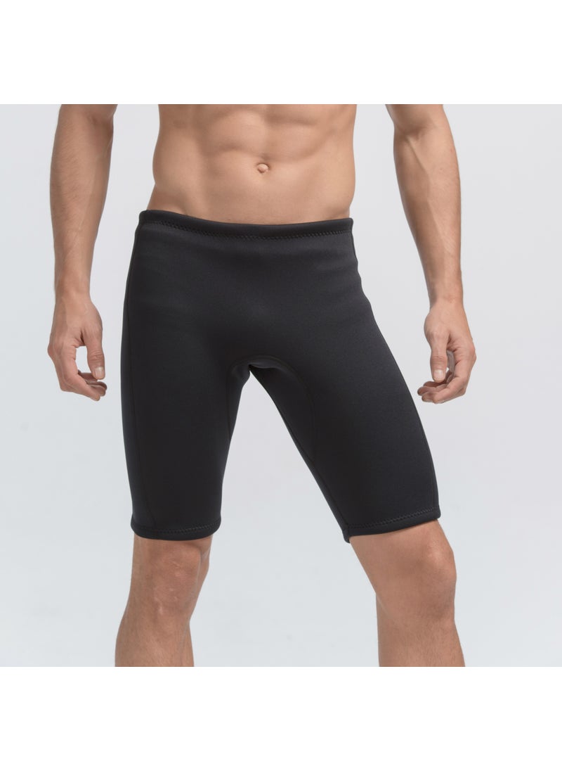 3MM Neoprene Swim Shorts Mens UV Protection Quick-Dry 320 black