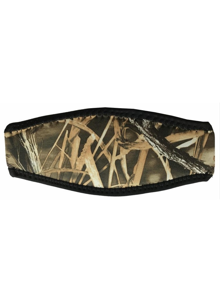 Dual-Layer Scuba Mask Strap Dive Hood Cover Camouflage