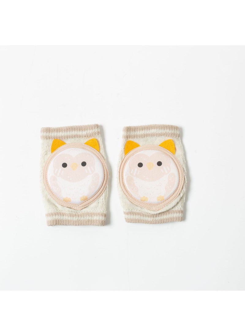 Kids Breathable Knee Pads 0-4 Years Owl