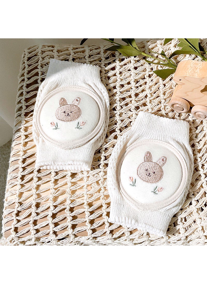 1 x 5 pcs 2022 Summer Thin Baby Knee Pads Cotton Little Rabbit