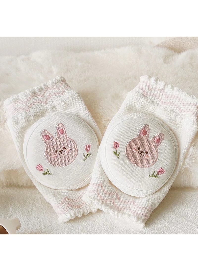 1 x 5 pcs 2022 Summer Thin Baby Knee Pads Cotton New Rabbit