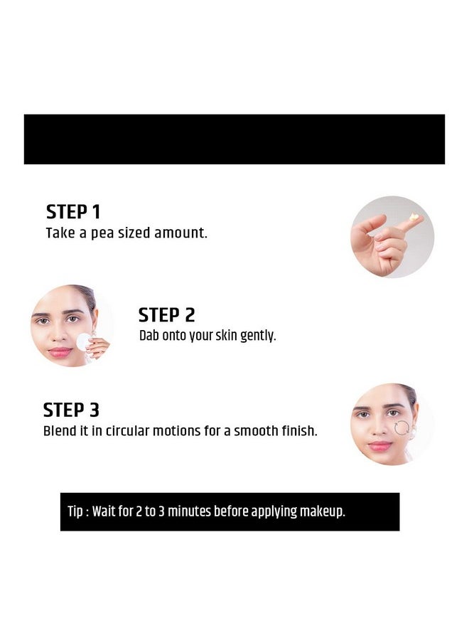 Cosmetics Pore Mnimizer Primer |Primer For Face Makeup | Pores And Fine Lines Minimizer | Hydrating And Moisturising | Infused With Aloe Vera | Silk Matte Finish (10 Ml)