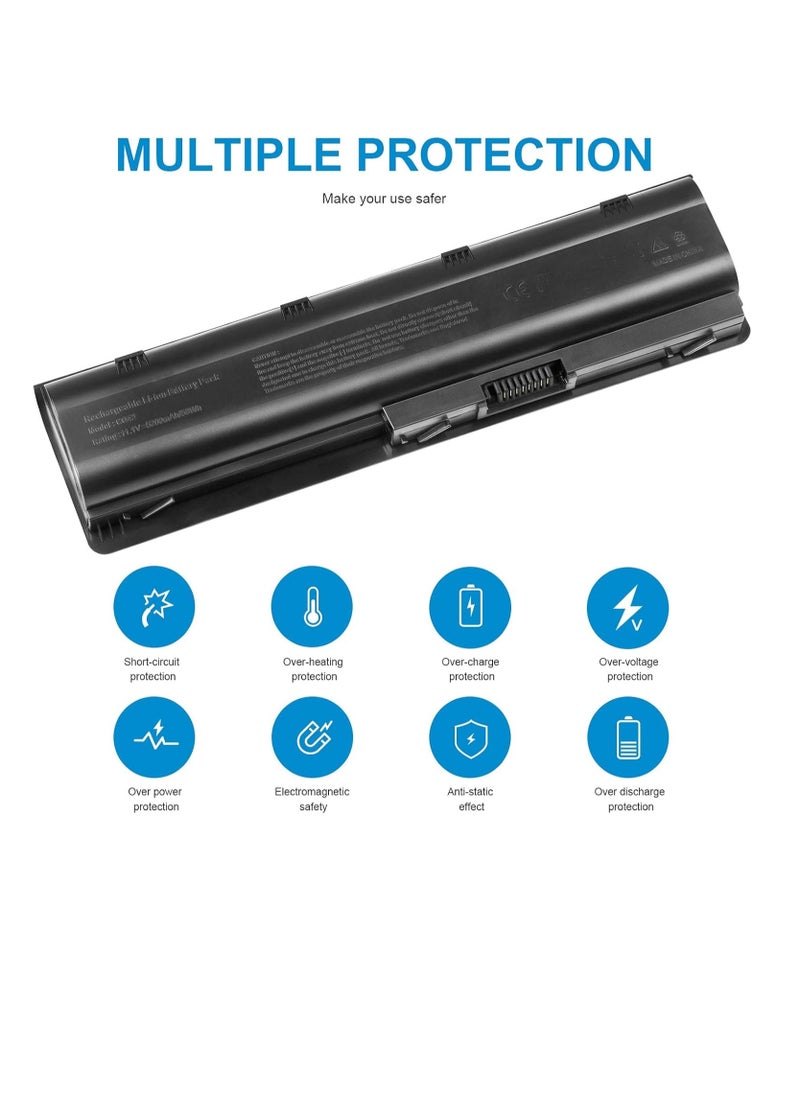 Battery fit For HP 593553-001 593554-001 636631-001 593550-001 593562-001 586007-851 HSTNN-Q62C HSTNN-CBOW HSTNN-IB0N HSTNN-IB0X MU06 MU09 Pavilion G7 G6 G4