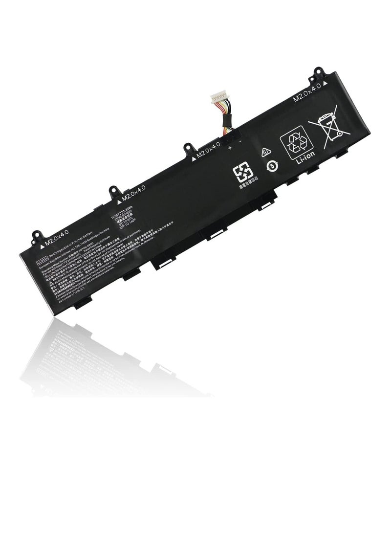 Battery 53Wh CC03XL CC03053XL-PL Laptop Battery for HP EliteBook 830 835 840 845 G7 G8 Probook 635 Aero G7 G8 ZBook Firefly 14 G7 G8 MT32 Mobile Thin Client L78555-0055-0055-0055 L776 08-421