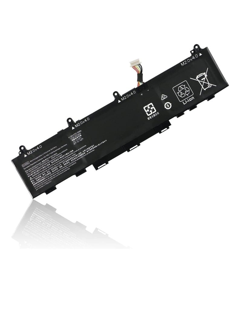 Battery 53Wh CC03XL CC03053XL-PL Laptop Battery for HP EliteBook 830 835 840 845 G7 G8 Probook 635 Aero G7 G8 ZBook Firefly 14 G7 G8 MT32 Mobile Thin Client L78555-0055-0055-0055 L776 08-421