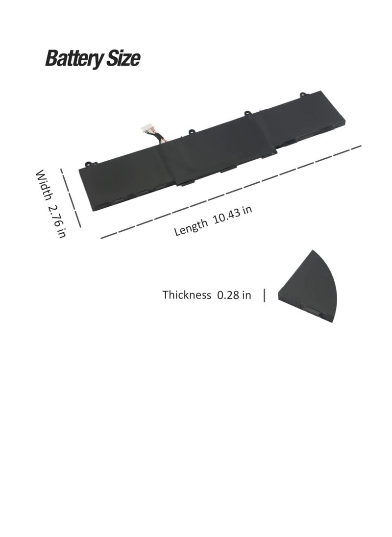 Battery 53Wh CC03XL CC03053XL-PL Laptop Battery for HP EliteBook 830 835 840 845 G7 G8 Probook 635 Aero G7 G8 ZBook Firefly 14 G7 G8 MT32 Mobile Thin Client L78555-0055-0055-0055 L776 08-421