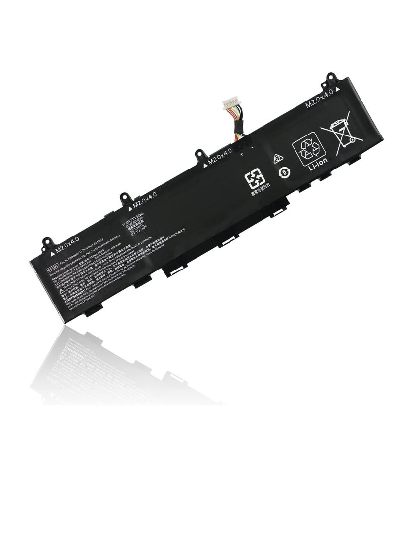 Battery 53Wh CC03XL CC03053XL-PL Laptop Battery for HP EliteBook 830 835 840 845 G7 G8 Probook 635 Aero G7 G8 ZBook Firefly 14 G7 G8 MT32 Mobile Thin Client L78555-0055-0055-0055 L776 08-421