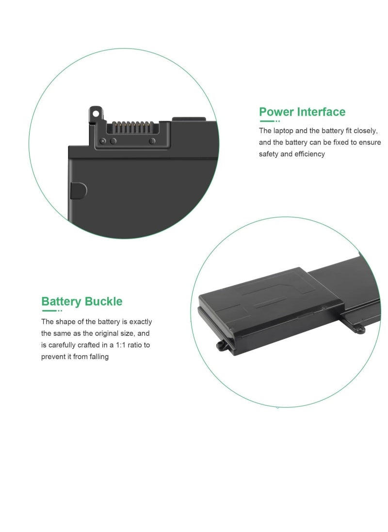 CI03 CI03XL Battery for HP ProBook 640 650 645 655 G2 G3 T7B31AA CI03048XL CIO3 CIO3XL HSTNN-UB6Q LB6T 801554-001 801517-831 801517-541 HSTNN-I66C-4 HSTNN-I66C-5H HSTNN-I66C-5U