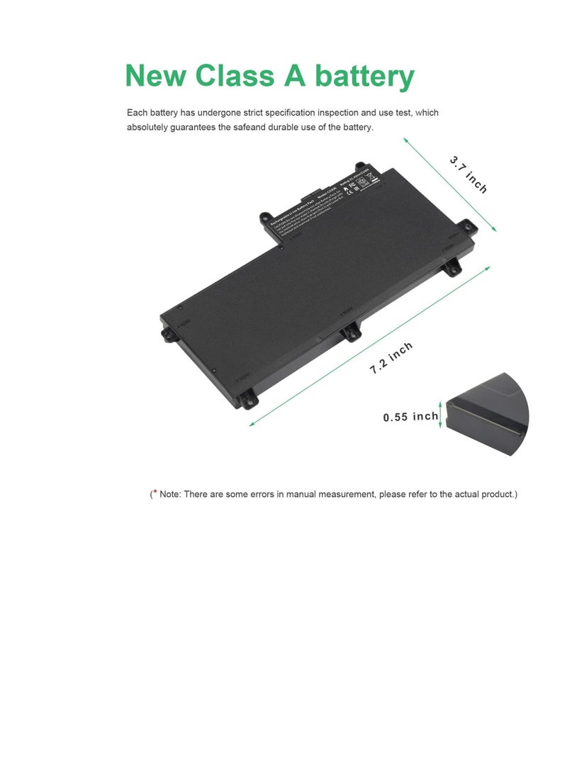 CI03 CI03XL Battery for HP ProBook 640 650 645 655 G2 G3 T7B31AA CI03048XL CIO3 CIO3XL HSTNN-UB6Q LB6T 801554-001 801517-831 801517-541 HSTNN-I66C-4 HSTNN-I66C-5H HSTNN-I66C-5U