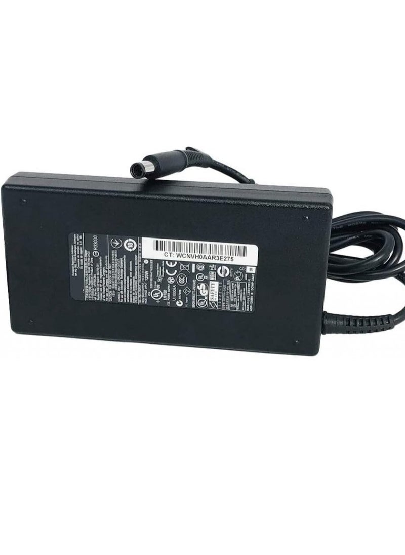 adapter120W 18.5V 6.5A (7.4x5.0)) for HP Pavilion G81 G72 G62 Compaq Presario cq72 cq62 TouchSmart tm2 mobile thin client 4410t Omnibook 400