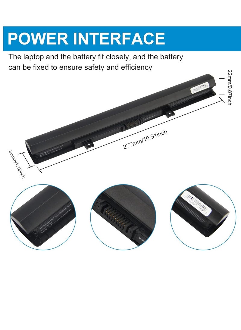 Battery Compatible with Toshiba Satellite PA5195U-1BRS PA5184U-1BRS PA5186U-1BRS C50 C55 C55D C55T L55 L55D L55T Series fit C55-B5200 C55-B5270 C55D-B5310