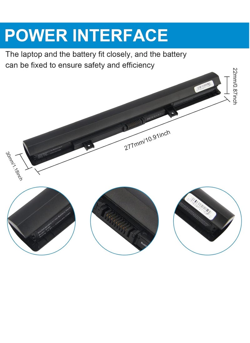 Battery Compatible with Toshiba Satellite PA5195U-1BRS PA5184U-1BRS PA5186U-1BRS C50 C55 C55D C55T L55 L55D L55T Series fit C55-B5200 C55-B5270 C55D-B5310