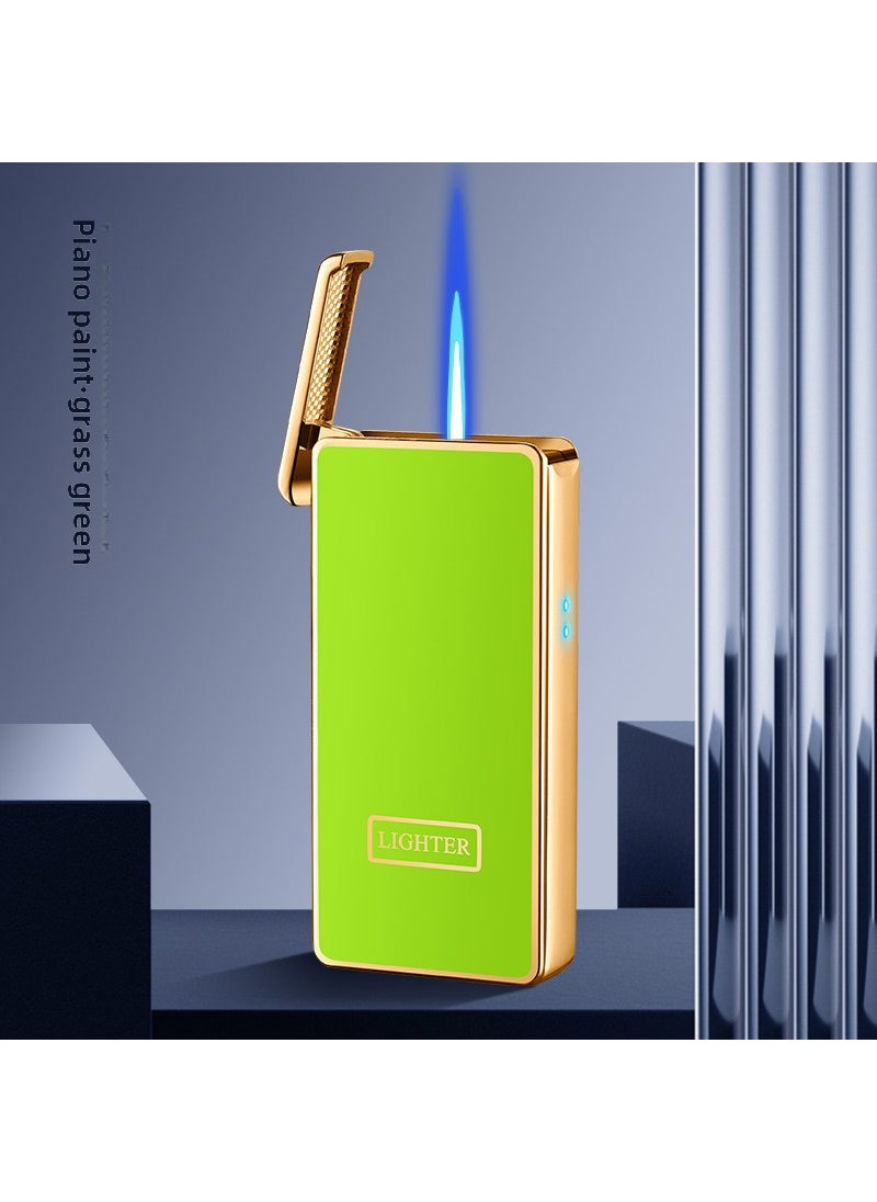 HT2023 Smart Voice-Activated Lighter Dual Power Inflatable Green grass