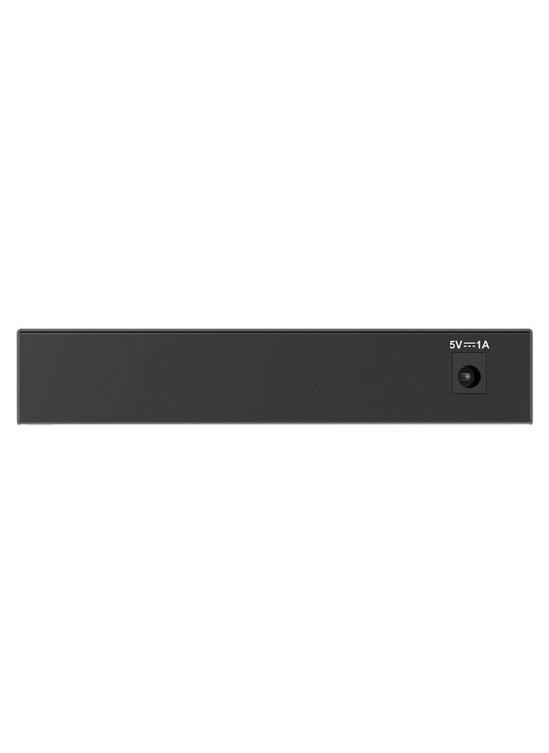 D-Link Ethernet Switch, 8 Port Gigabit Unmanaged Desktop Plug and Play Sturdy Metal Housing Fan less Design EEE (DGS 108GL)