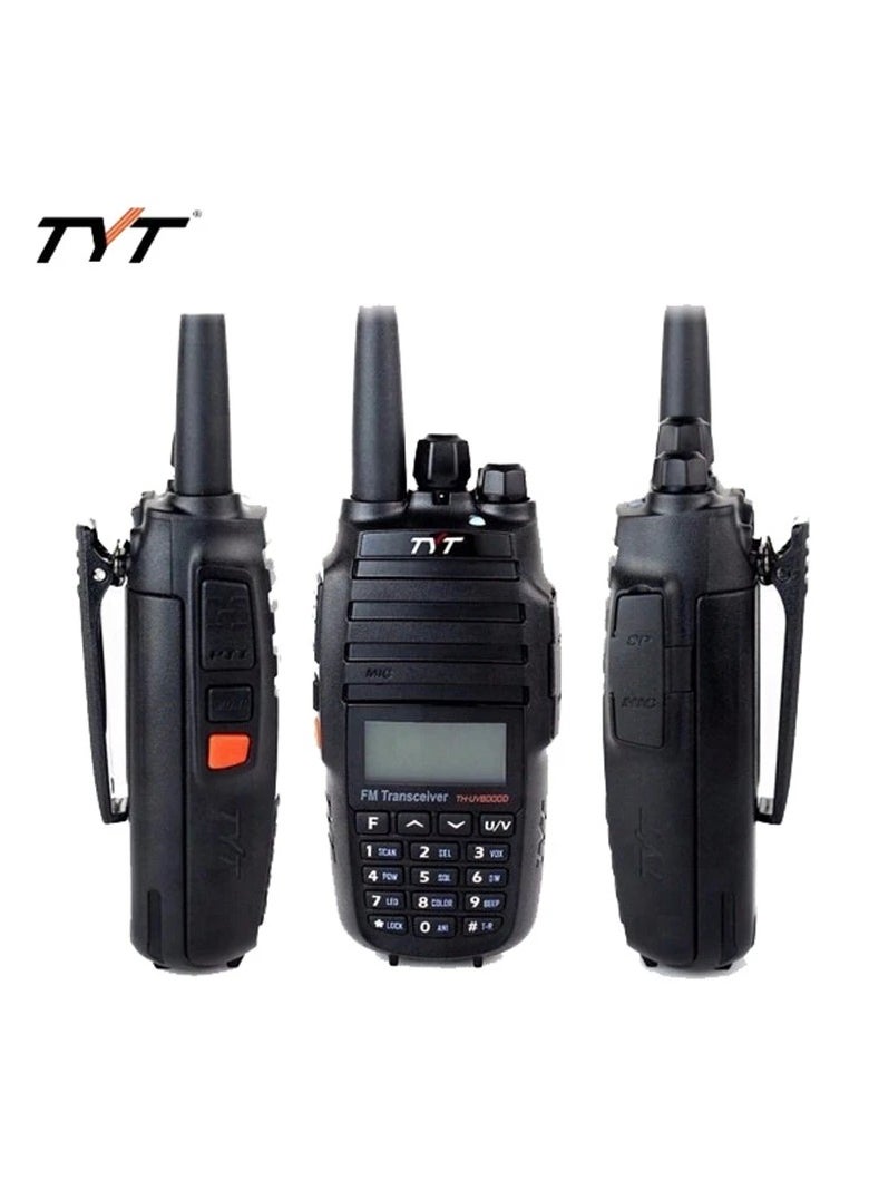 TYT UV8000D Dual Band Ham Radio Handheld 10W Long Range Radio Cross-Band Repeater Radio