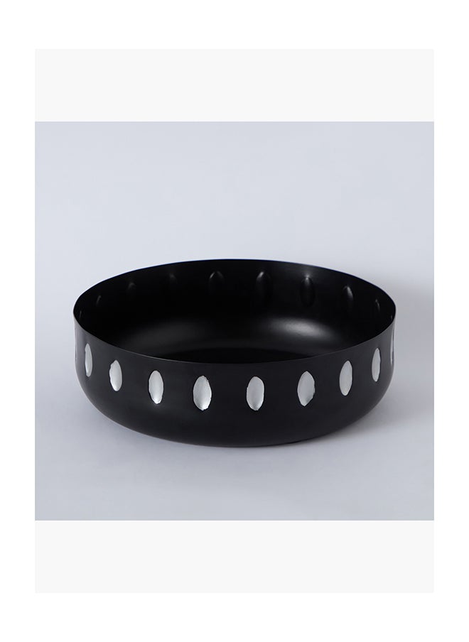 Ornate Flat Bowl 29 x 9 x 29 cm