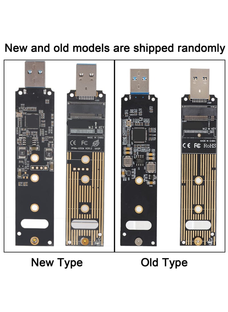 NVME To USB Adapter M.2 NVME To USB, Chip SSD Adapter Hard Disk Converter Board SSD Adapter Board