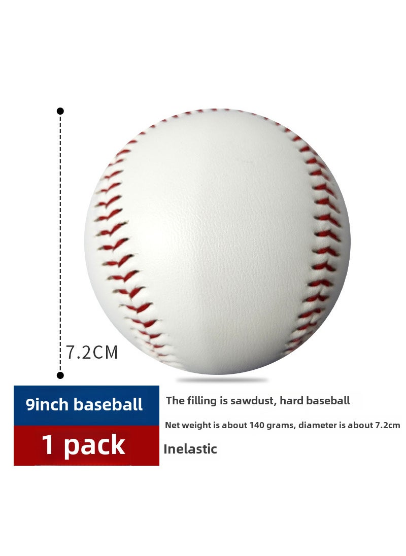 Youth Baseball 10-inch Soft  Hard Balls for Training and Competition 9-inch hard baseball (1)