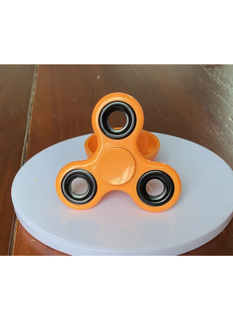 Fidget Spinner EDC Stress Relief ABS Toy Orange