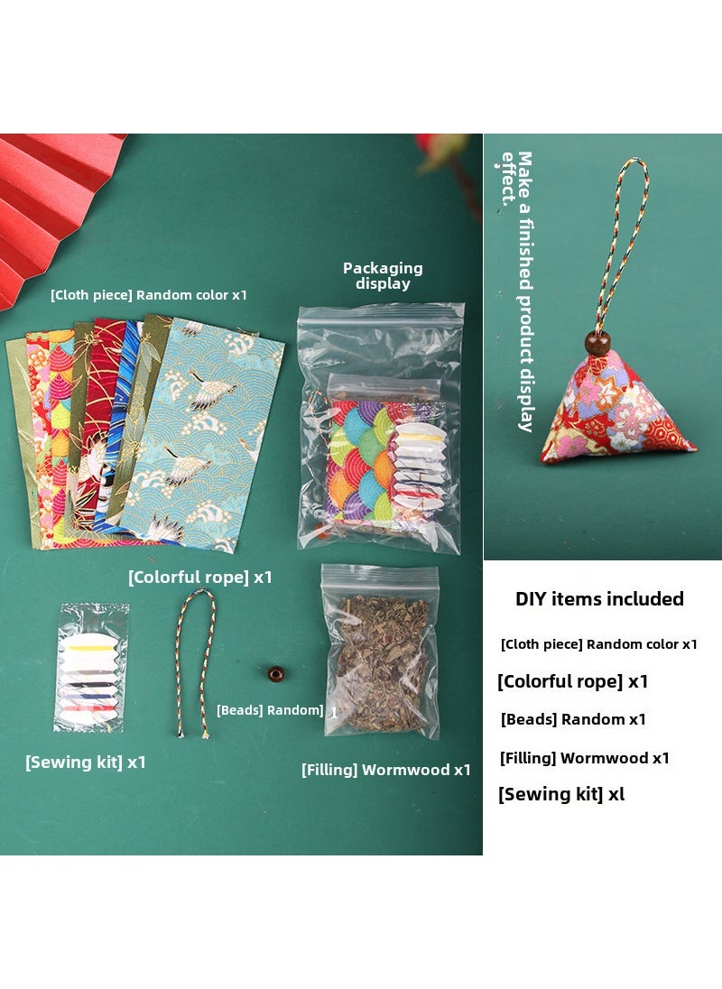 Dragon Boat Festival Aromatic Sachet Set diy (wormwood) Zongzi sachet material bag