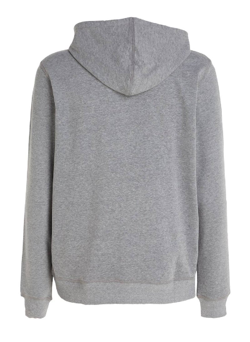 Men's Original Logo Lounge Hoody, Grey