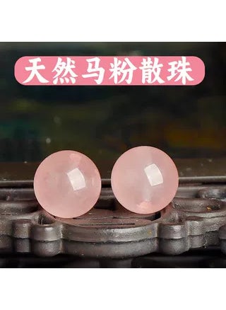 6A Natural Pink Quartz Beads DIY Bracelet 6 A13mm/5 (jelly powder tender)