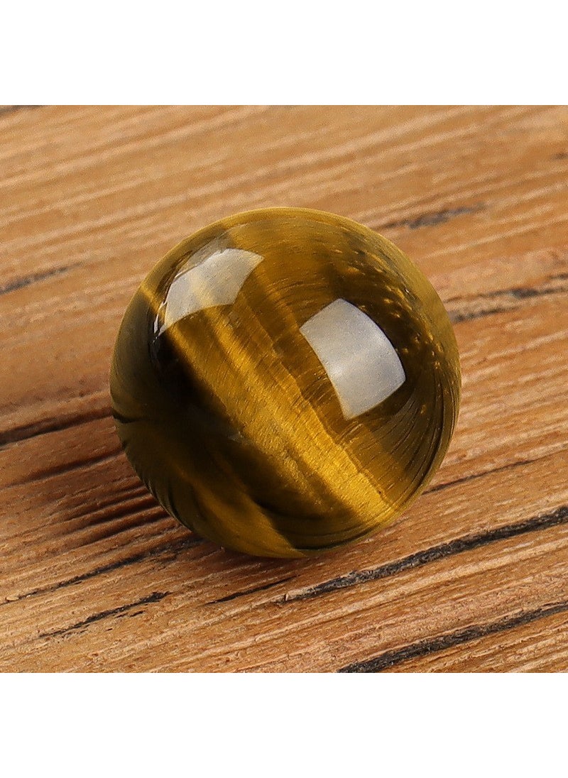 Natural Tiger Eye Loose Beads DIY Jewelry 18mm/13 pieces (single circle comes with tools)