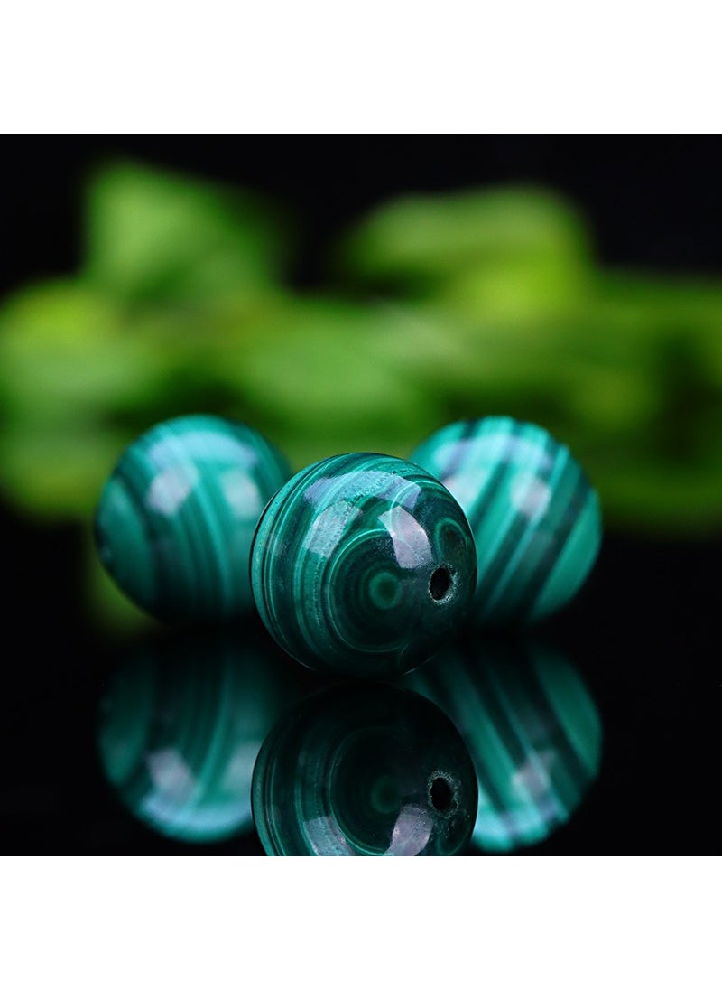 6A Natural Malachite Round Beads Jewelry Accessories 6a18mm/piece