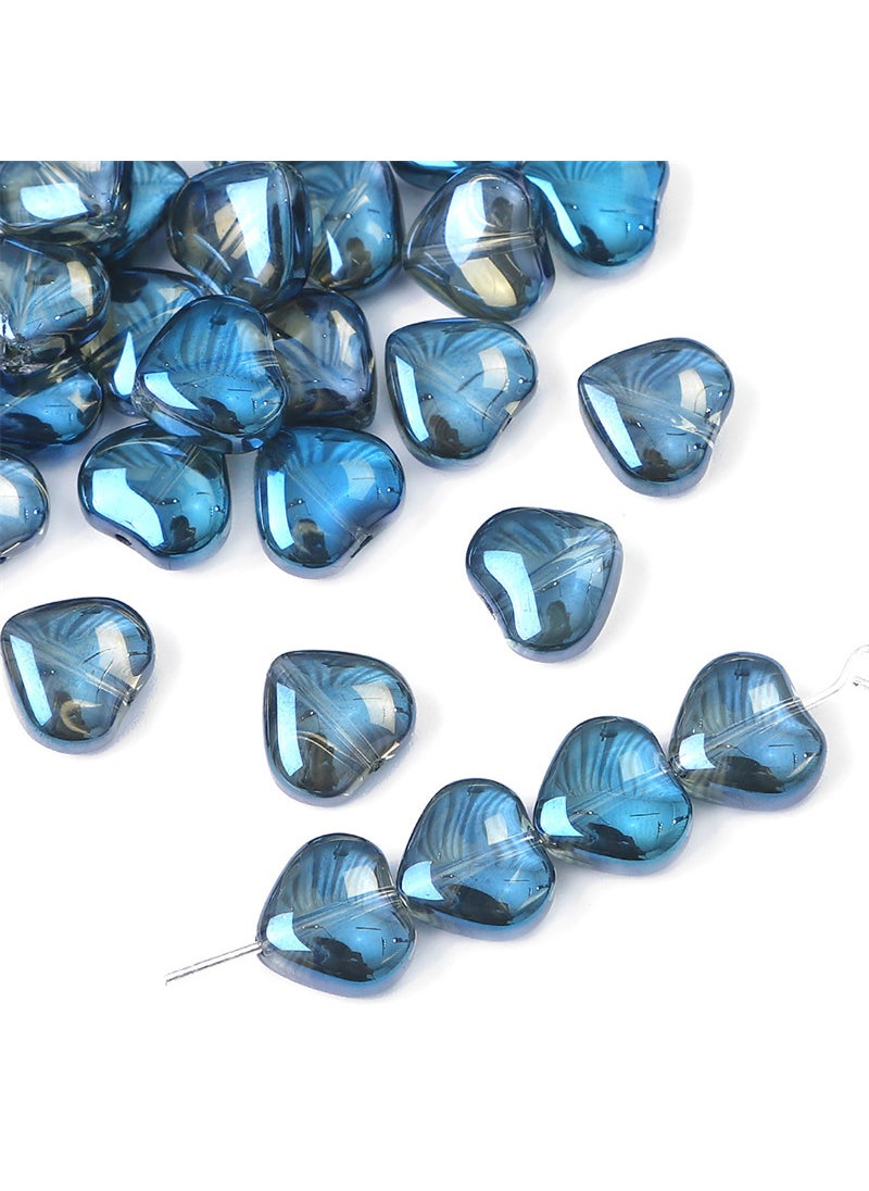 Gradient Crystal Beads for DIY Jewelry Making Black Blue