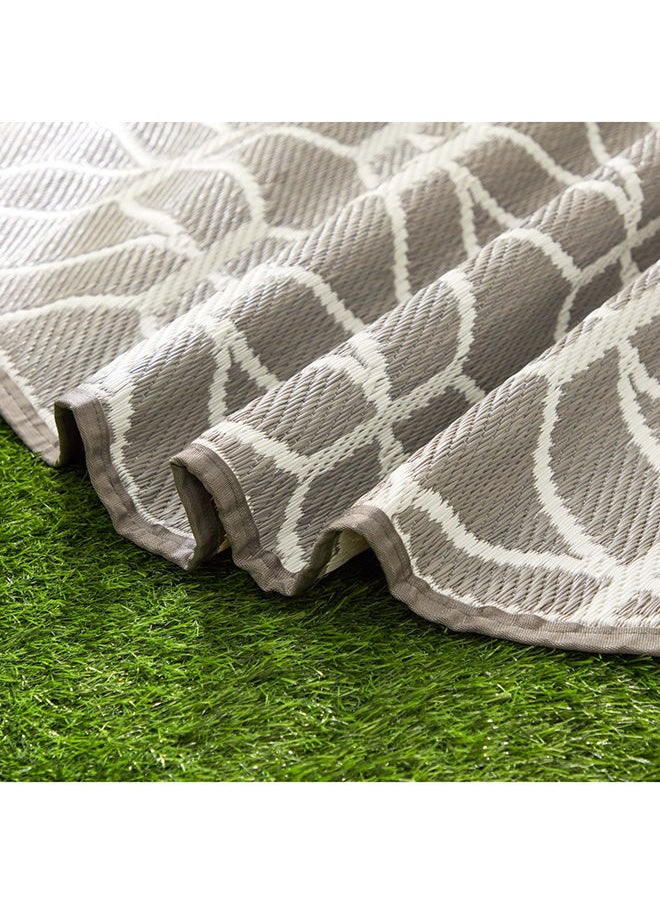 Arlo Geo Round Outdoor Indoor Mat 180 x 180 cm