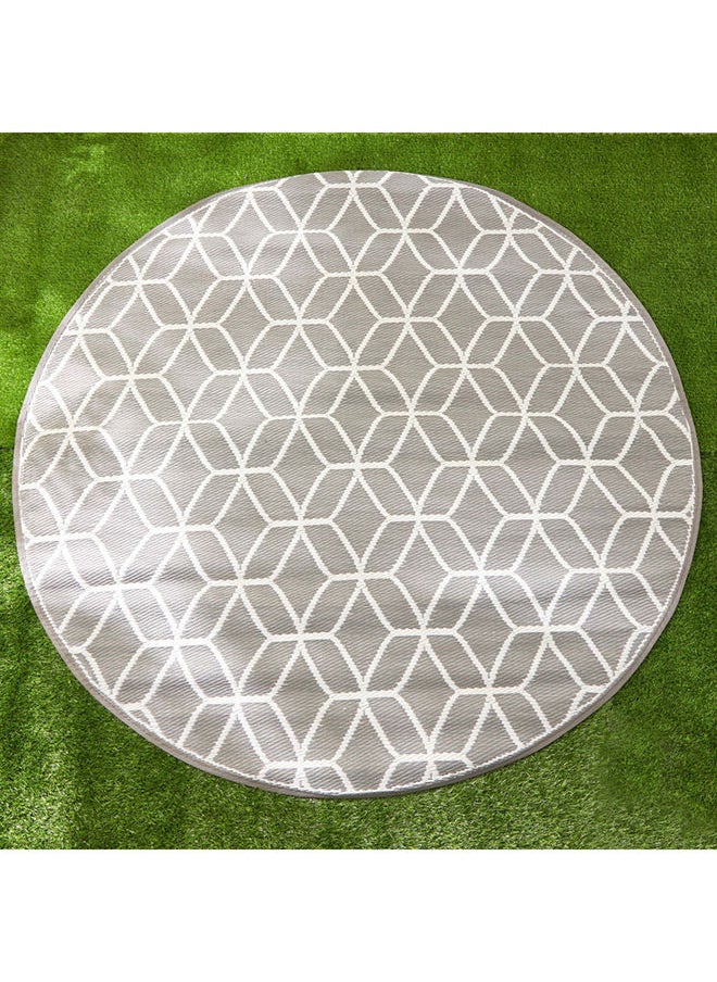 Arlo Geo Round Outdoor Indoor Mat 180 x 180 cm