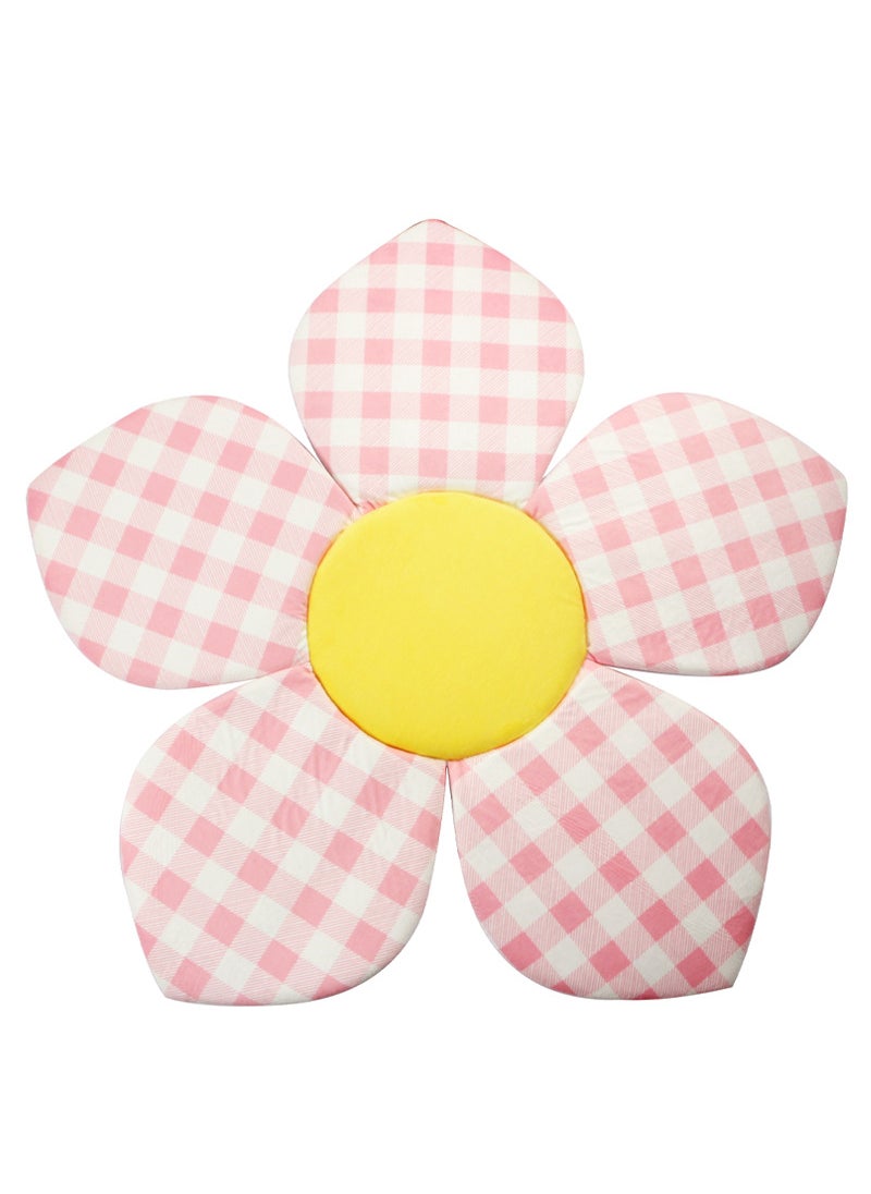 Sunflower Baby Bath Mat Petal Non-slip Pad Lattice powder