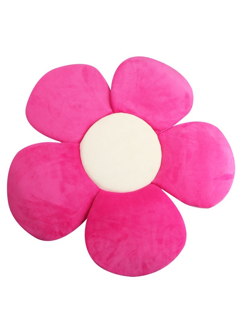 Sunflower Baby Bath Mat Petal Non-slip Pad Red