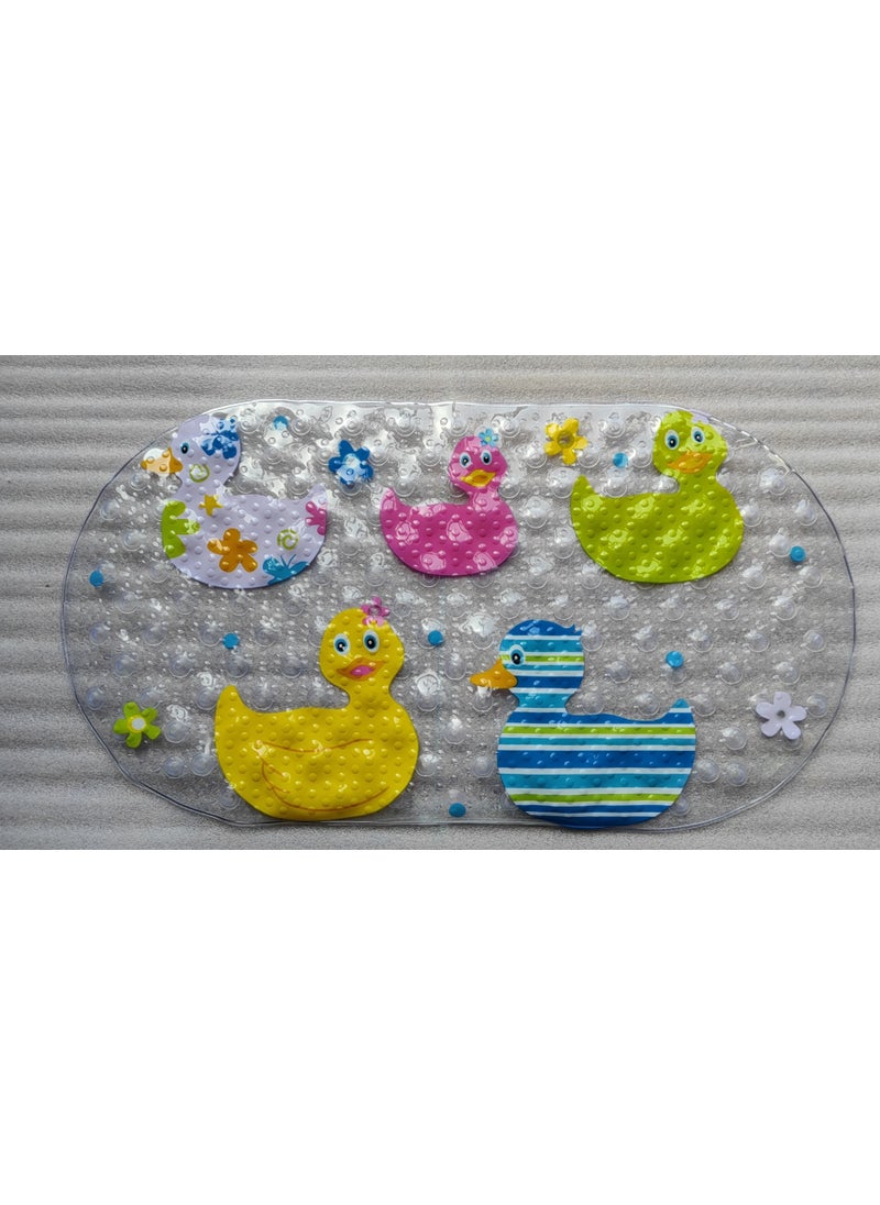 Cute Cartoon Bathroom Non-slip Mat Small yellow duck