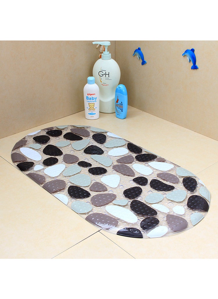 Cute Cartoon Bathroom Non-slip Mat Light Stone