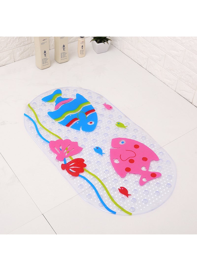 Cute Cartoon Bathroom Non-slip Mat Pisces