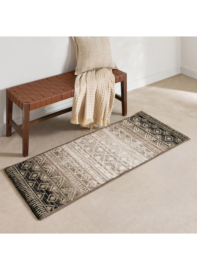 Mahreen Hinje Stain Resistant Polypropylene Rug 60 x 150 cm