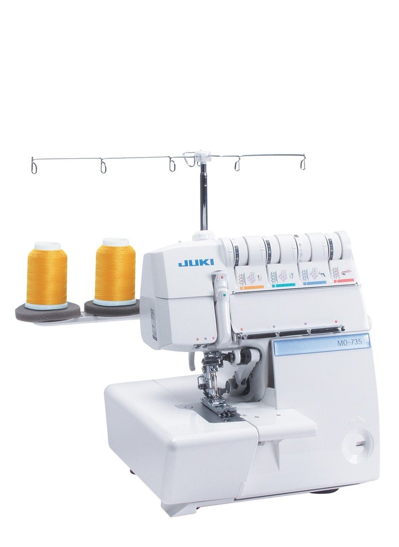 Juki MO-735 5-Thread Serger & Cover Stitch and Chain Stitch Rolled Hem