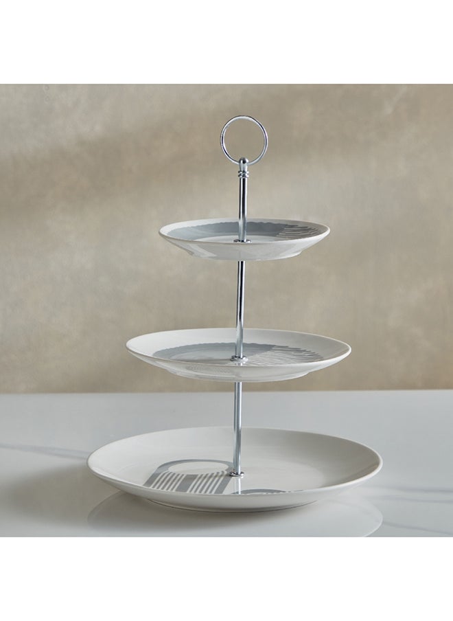 Vista 3-Tier Cake Platter 26.5 x 35 x 26.5 cm