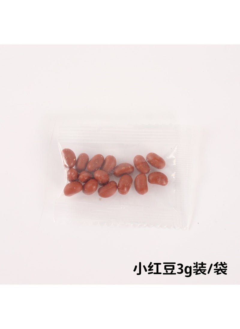 Realistic Food Grains Soy Peanut Corn Toy Model Little Red Bean 3g Pack