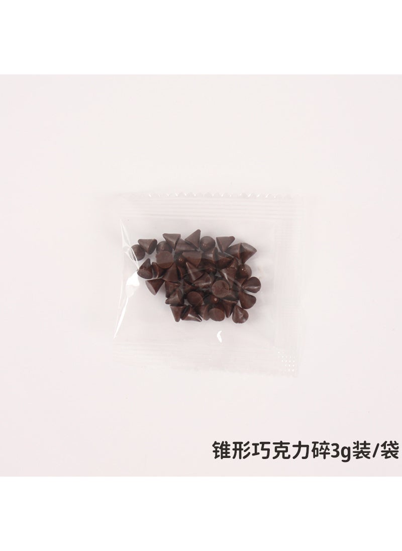 Realistic Food Grains Soy Peanut Corn Toy Model Conical Chocolate Chopped 3g Pack