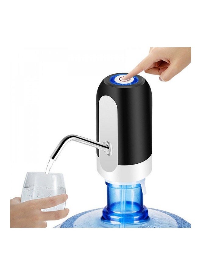 Electric Water Pump Dispenser Black/White 7.4x13.2cm