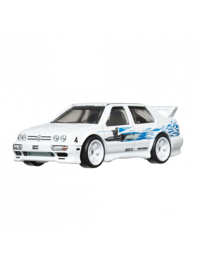 Hot Wheels Cars, Premium Fast & Furious Bundle, 5 1:64 Scale Die-Cast Hot Wheels Cars from the 1st Fast Movie in a Limited-Edition Box for Collectors (Amazon Exclusive)