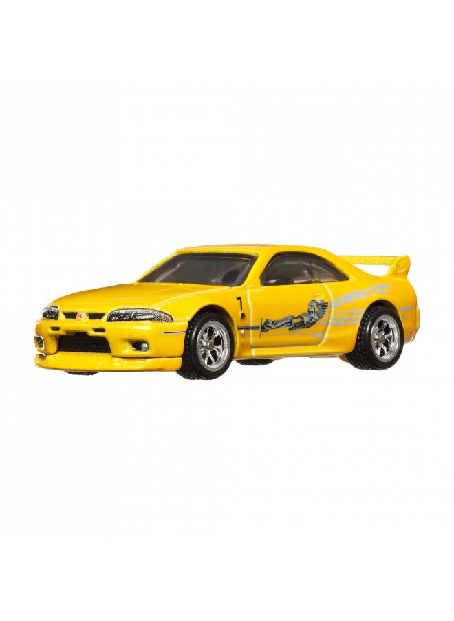 Hot Wheels Cars, Premium Fast & Furious Bundle, 5 1:64 Scale Die-Cast Hot Wheels Cars from the 1st Fast Movie in a Limited-Edition Box for Collectors (Amazon Exclusive)