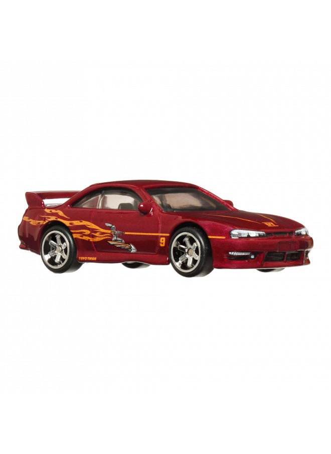 Hot Wheels Cars, Premium Fast & Furious Bundle, 5 1:64 Scale Die-Cast Hot Wheels Cars from the 1st Fast Movie in a Limited-Edition Box for Collectors (Amazon Exclusive)