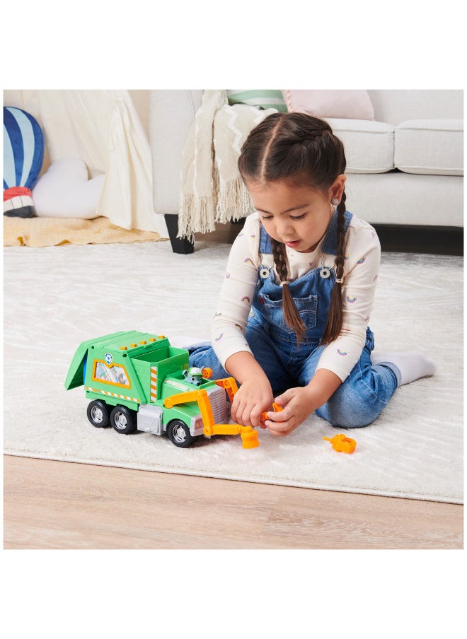 Paw Patrol, Rockys Reuse It Deluxe Truck with Collectible Toy Figure and 3 Tools, for Kids Aged 3 and up