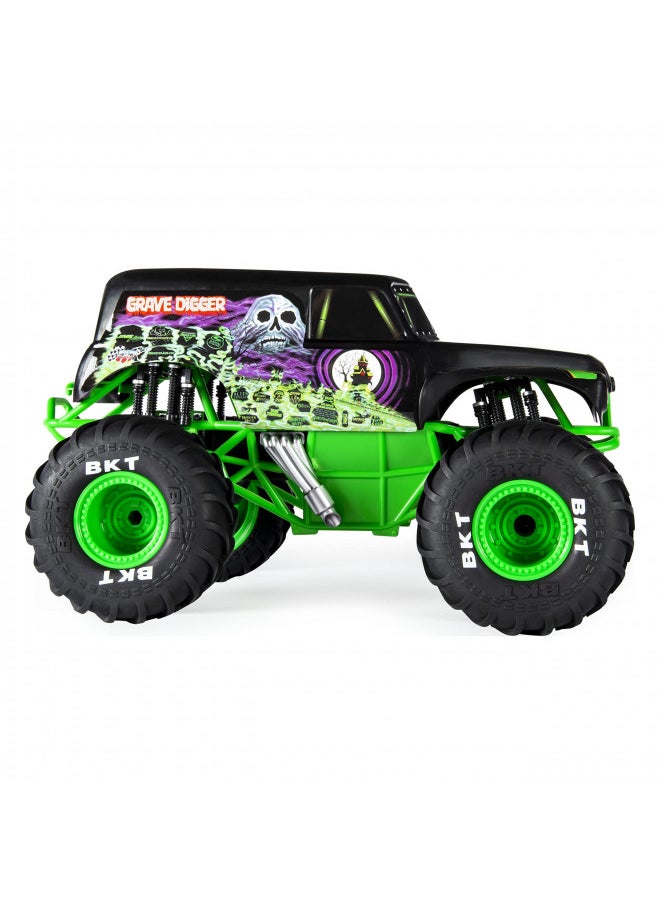 Monster Jam, Official Grave Digger Remote Control Truck 1:15 Scale, 2.4GHz